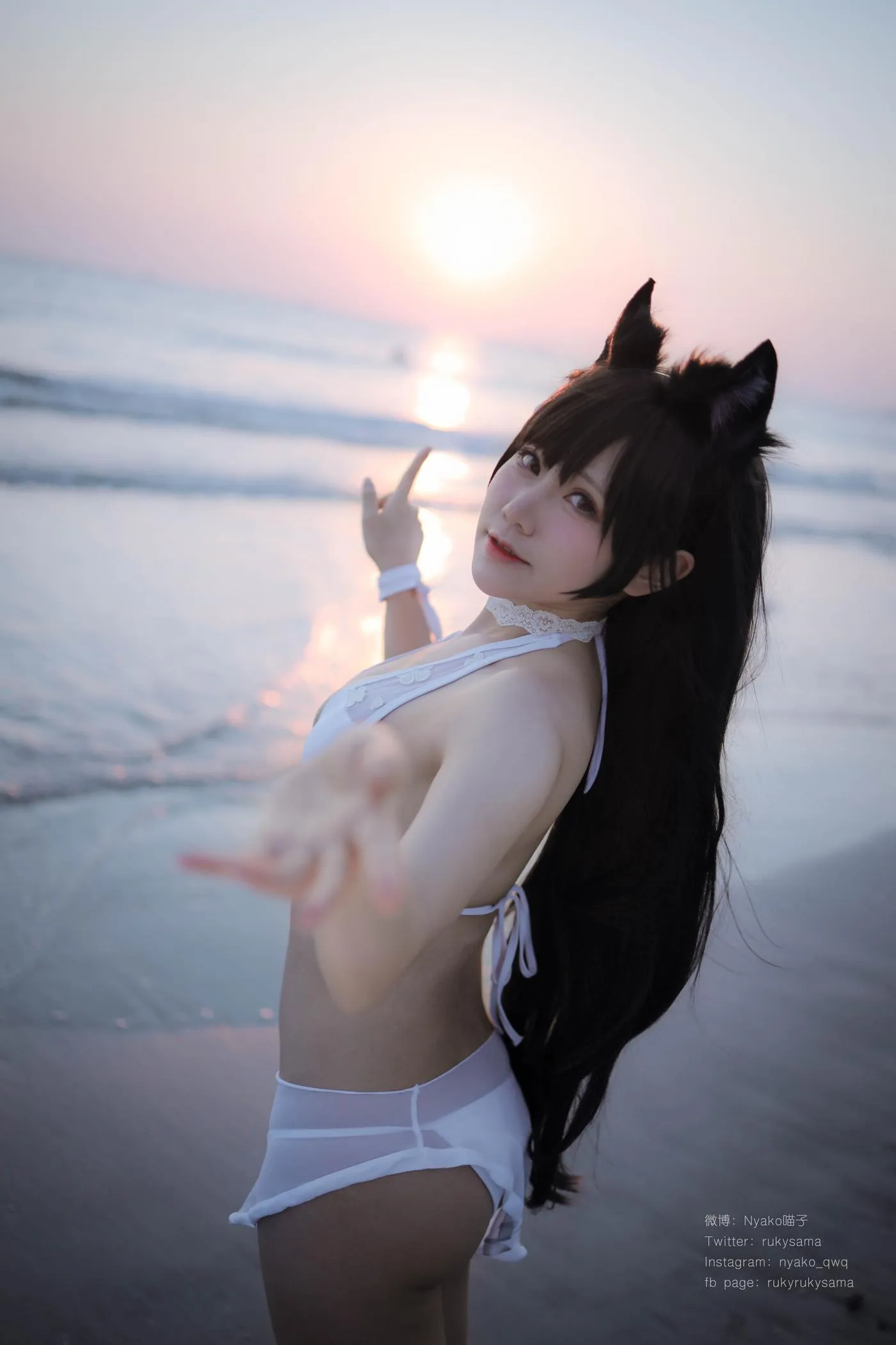 Nyako喵子 – NO.16 爱宕泳装 [25P]插图7